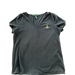 Lauren Ralph Lauren Women's Short Sleeve T-Shirt Large‎